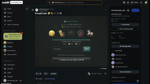 EmojiCode game
