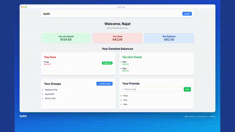 SplitIt expenses